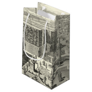 Ölgemälde am Garten von Versailles Kleine Geschenktüte