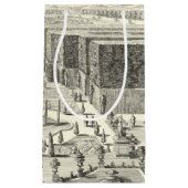 Ölgemälde am Garten von Versailles Kleine Geschenktüte (Vorderseite)