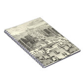 Ölgemälde am Garten von Versailles Notizblock (Rechte Seite)