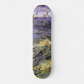 Ölgemälde am Meer Vincent van Gogh. Skateboard (Vorderseite)