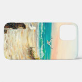 Ölgemälde an Meeresdünen mit Möwen Case-Mate iPhone Hülle (Rückseite (Horizontal))