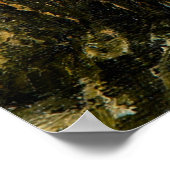 Ölgemälde an Meeresdünen mit Möwen Poster (Ecke)