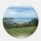 Ölgemälde Arromanches-les-Bains Magnet (Vorne)
