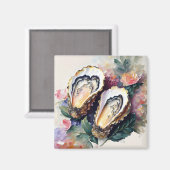 Ölgemälde aus Austern Magnet (Vorderseite/Rückseite)