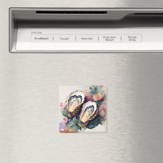 Ölgemälde aus Austern Magnet (In Situ (Geschirrspüler))