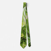 Ölgemälde aus grünem Leaf, Krawatte (Vorderseite)