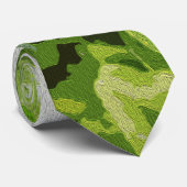 Ölgemälde aus grünem Leaf, Krawatte (Gerollt)