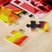 Ölgemälde aus Rotem Motor, Puzzle (Seite)