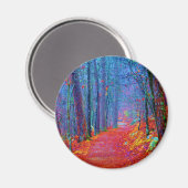 Ölgemälde aus Schwarzwald Magnet (Vorderseite/Rückseite)