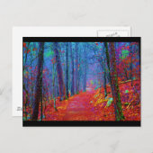 Ölgemälde aus Schwarzwald Postkarte (Vorne/Hinten)