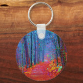 Ölgemälde aus Schwarzwald Schlüsselanhänger (Vorderseite)