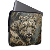 Ölgemälde aus Snow Leopard Laptopschutzhülle (Vorne Rechts)
