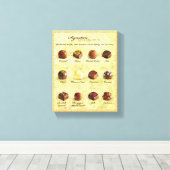 Ölgemälde aus Trüffelsammlung Leinwanddruck (Insitu (Holzboden))