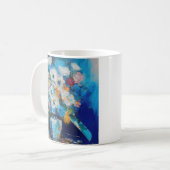 Ölgemälde Blume in einer Vase Kaffeetasse (Vorderseite Links)