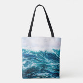  Ölgemälde, die Wellen im Ozean oder auf dem Meer  Tasche (Rückseite)