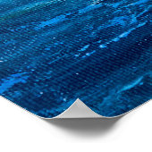 Ölgemälde, die Wellen im Ozean oder im Meer auf de Poster (Ecke)