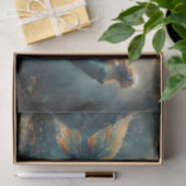 Ölgemälde einer Meerjungfrau in Sonnenlicht Seidenpapier (Geschenk)