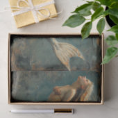 Ölgemälde einer Meerjungfrau Seidenpapier (Geschenk)