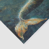 Ölgemälde einer Meerjungfrau Seidenpapier (Ausschnitt)