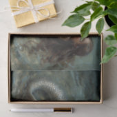 Ölgemälde eines Meerjungfettpapiers Seidenpapier (Geschenk)