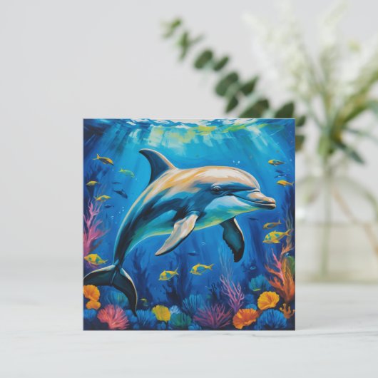 Ölgemälde Einladung (Stehend Vorderseite)