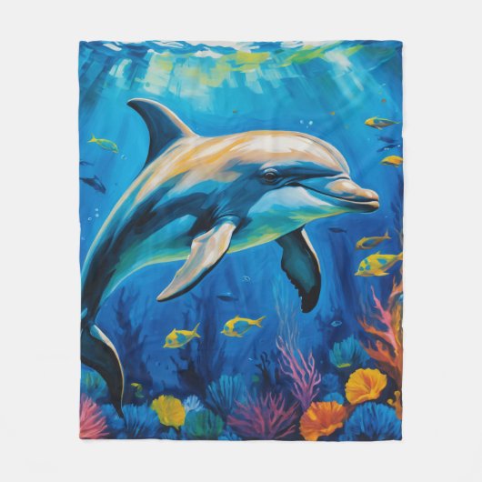 Ölgemälde Fleecedecke (Vorderseite)