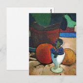 Ölgemälde für Früchte und Farben Postkarte (Vorne/Hinten)