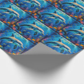 Ölgemälde Geschenkpapier (Ecke)