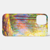 Ölgemälde im Herbst, landschaftlich la Case-Mate iPhone Hülle (Rückseite (Horizontal))