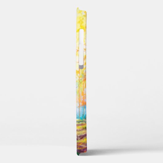 Ölgemälde im Herbst, landschaftlich la Case-Mate iPhone Hülle (Rückseite / Links)