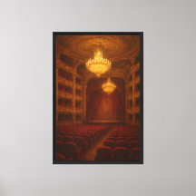 Ölgemälde in der Großoper