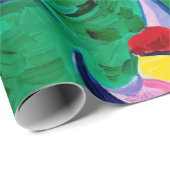 Ölgemälde in Venedig, Italien auf Leinwand Geschenkpapier (Rolleneckpunkt)