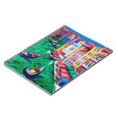 Ölgemälde in Venedig, Italien auf Leinwand Notizblock (Linke Seite)