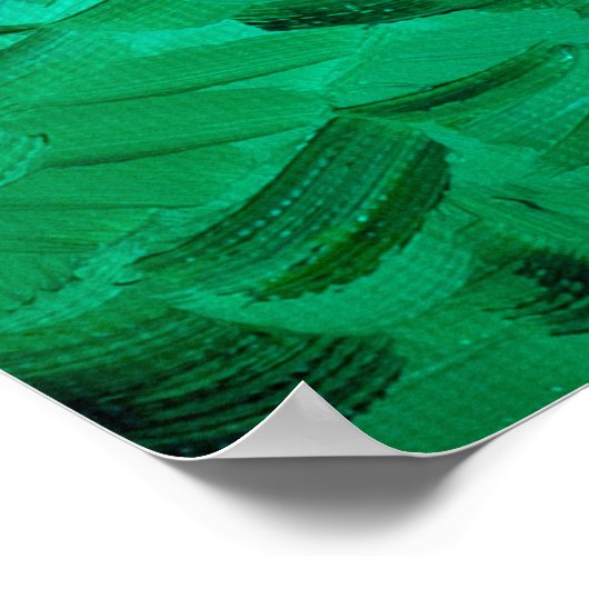 Ölgemälde in Venedig, Italien auf Leinwand Poster (Ecke)