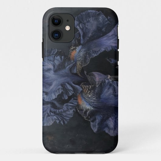 Ölgemälde Iris botanisch Case-Mate iPhone Hülle (Rückseite)