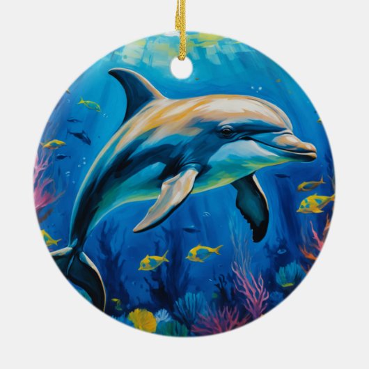 Ölgemälde Keramik Ornament (Hinten)