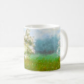 Ölgemälde, Landschaft, Blume auf dem Gebiet Kaffeetasse (VorderseiteRechts)