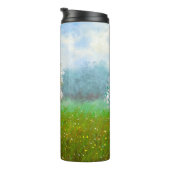 Ölgemälde, Landschaft, Blume auf dem Gebiet Thermosbecher (Nach rechts gedreht)
