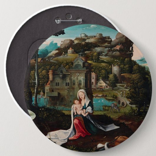 Ölgemälde Liebe Button (Vorne & Hinten)