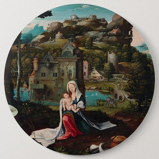 Ölgemälde Liebe Button (Vorderseite)