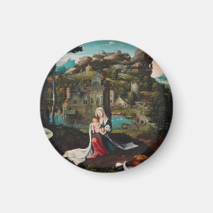 Ölgemälde Liebe Holzwandkunst Magnet