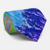 Ölgemälde "Maler-Palette signieren" Krawatte (Gerollt)