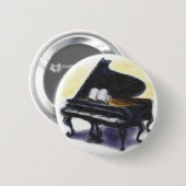 Ölgemälde: Mein Klavier Button (Vorne & Hinten)
