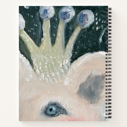 Ölgemälde Notizblock (Rückseite)