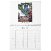 Ölgemälde Robins Rosner Kalender (Mär 2027)