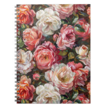 Ölgemälde Rose Blooms Notebook