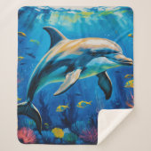 Ölgemälde Sherpadecke (Vorderseite)