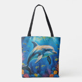 Ölgemälde Tasche (Rückseite)