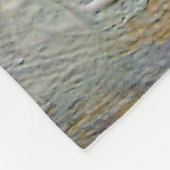 Ölgemälde Textur, Fine-Art-Hintergrund, abstrakt Fleecedecke (Ecke)