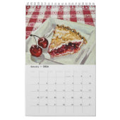 Ölgemälde von Piya Samant "Holiday Leckereien" Kalender (Jan 2026)